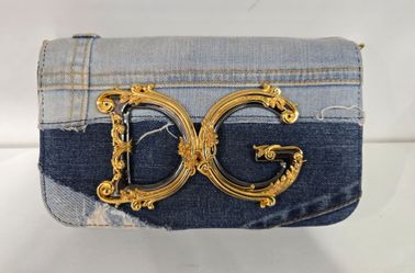 Dolce & Gabbana Patchwork Denim Mini Bag