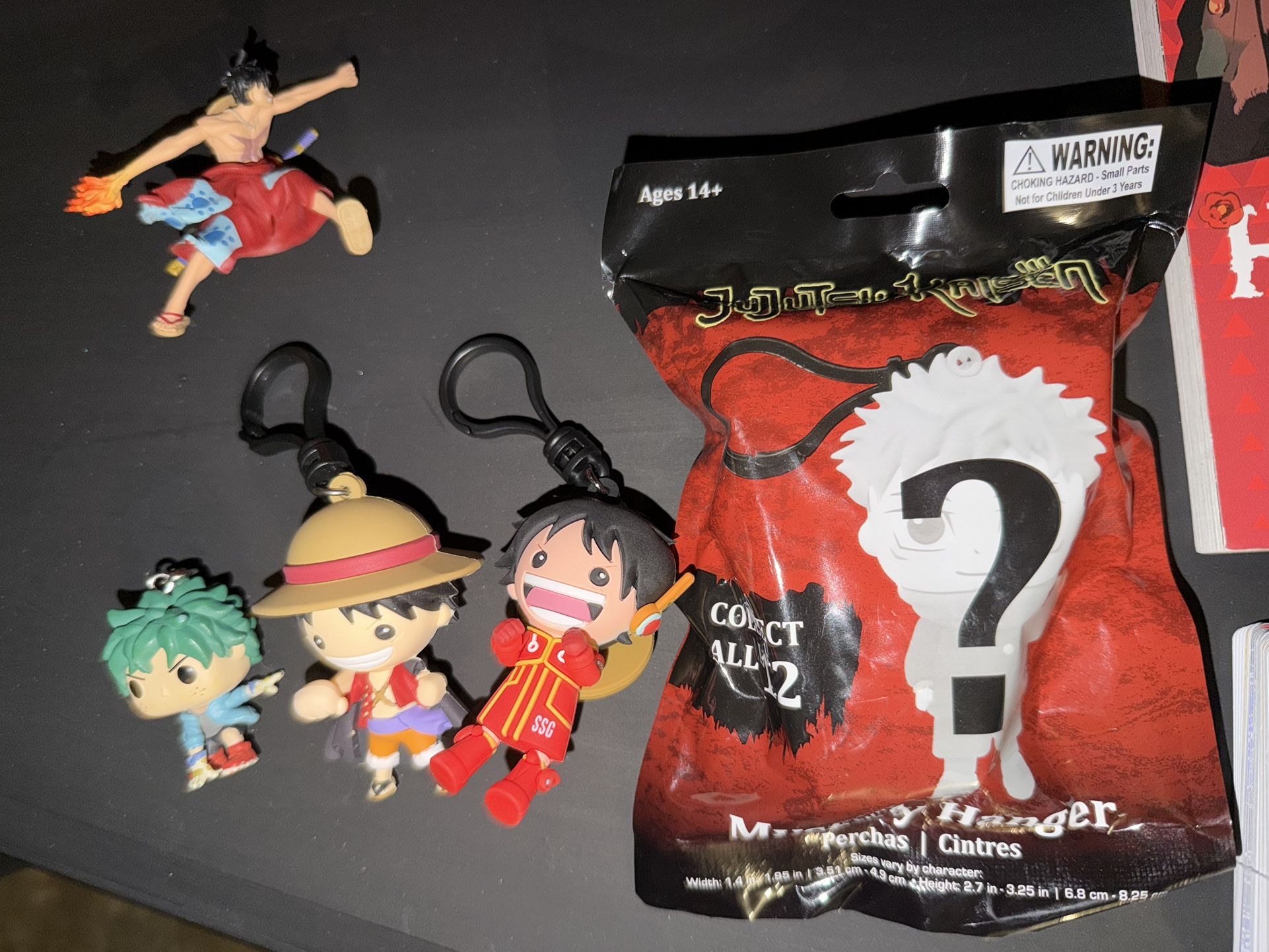 Anime Figures Cards Board Game Books Naruto Jujutsu Kaisen One Piece Luffy