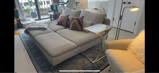Ikea Söderhamn Chaise Lounge Modular Couch in Viarp Beige/Brown (gray)
