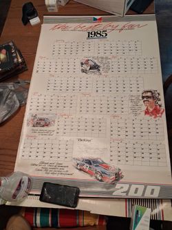Iodine 1985 Richard Petty poster