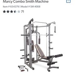 Marcy Smith Machine (New In Box)