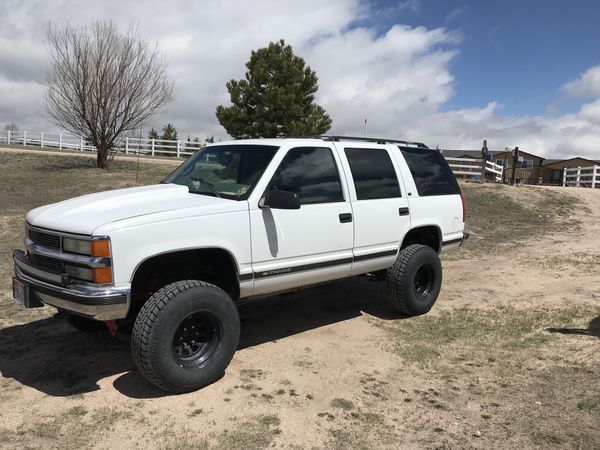 99 Chevy Tahoe for Sale in Colorado Springs, CO - OfferUp