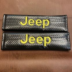 Brand New Jeep Seat Belt Pads 