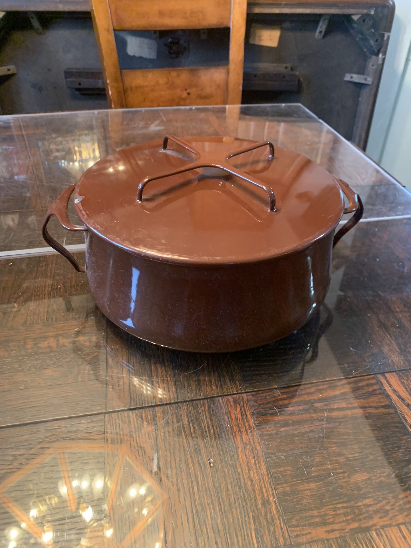 1960s Dansk Kobenstyle Casserole Pot with Trivet Lid