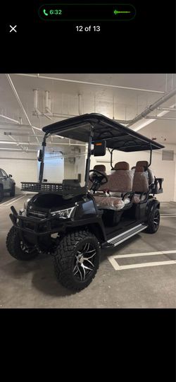 2025 Evolution D5 Maverick 6 Plus Lithium Golf Cart – 6 Passenger – Lifted – Brand New