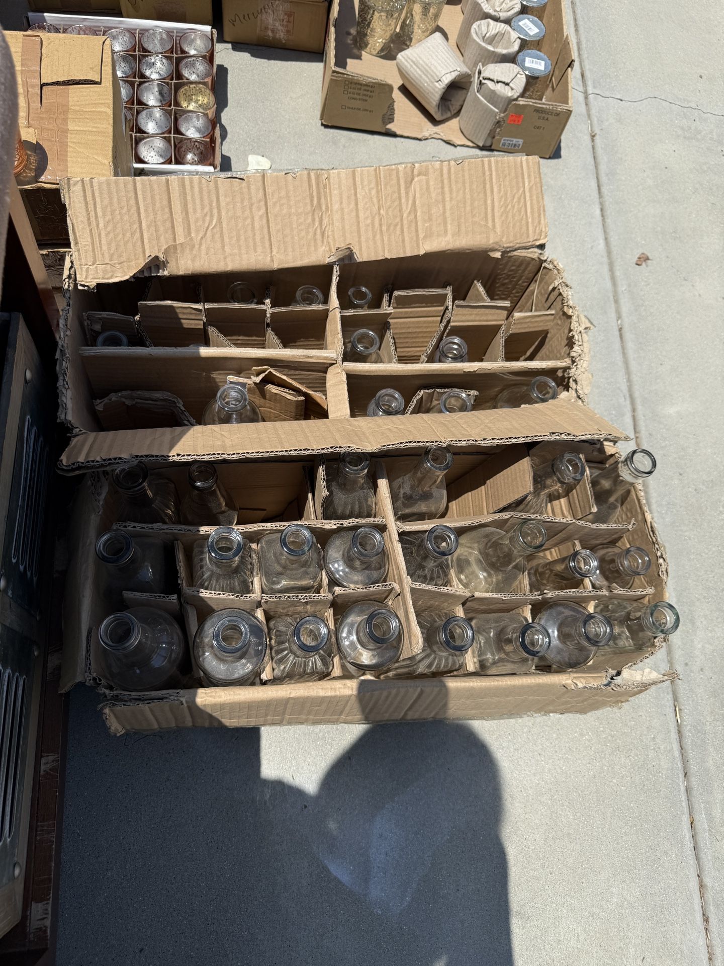 Bud Vase Bottles Various Sizes $20 For All