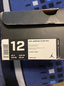 Jordan 13 Dirty Bred Size 12 Men