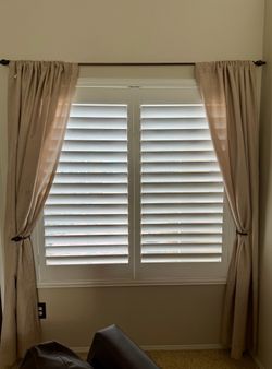 SAME DAY PRICING! Custom Interior Shutters- REAL WOOD, LIFETIME WARRANTY, Plantation Shutters, Window Treatments, Window Coverings, Persianas de Mader