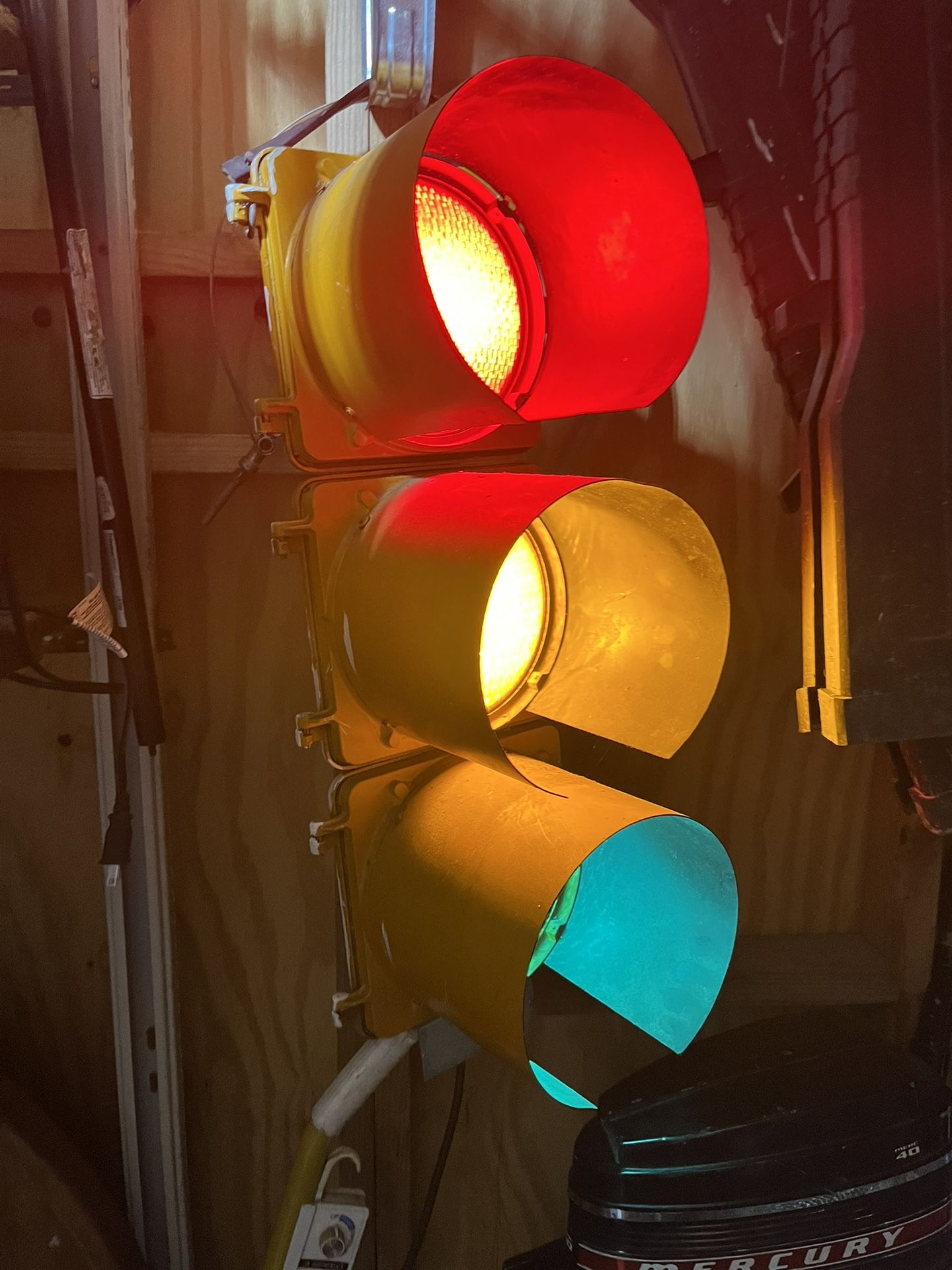 Vintage Traffic Light 