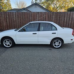 2000 Mitsubishi Mirage DE - clean title, smogged, registered 