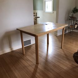 Cute Wooden Kitchen Table