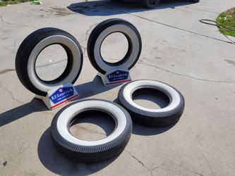 White wall tires Firestone 16 6.00