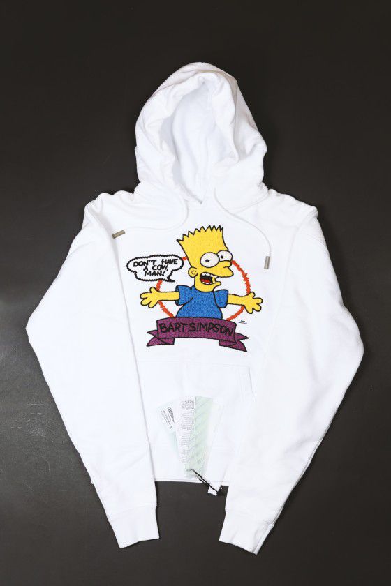 Off White X Simpsons Collab Jacket