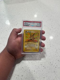 1999 Pokémon Fossil Raichu 1st Edition PSA 10 Gem Mint