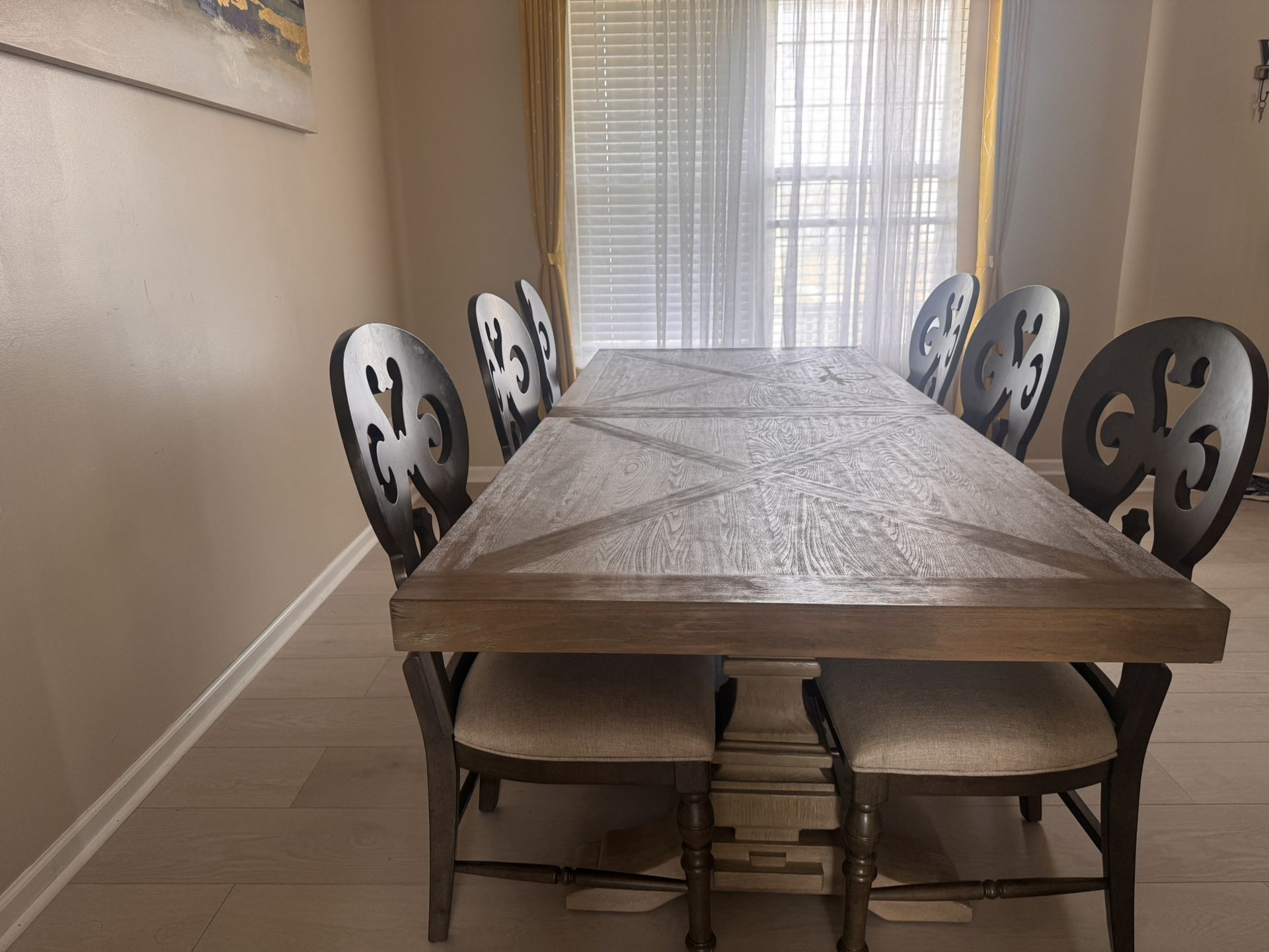 Dinning Table ,used Stove And Microwave And Kids Cribs
