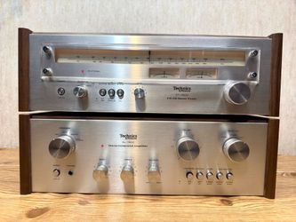 Mint Vintage Technics SU-7600 Stereo Integrated Amp & ST-7600 Tuner