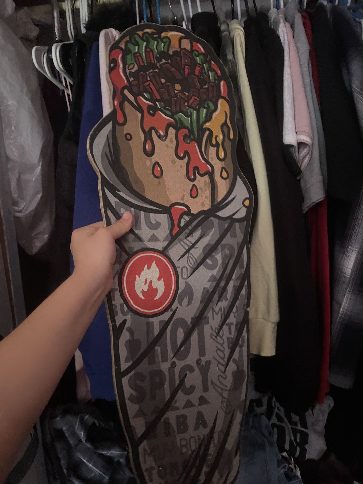 burrito skateboard