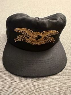 Anti Hero Eagle Logo Black Baseball