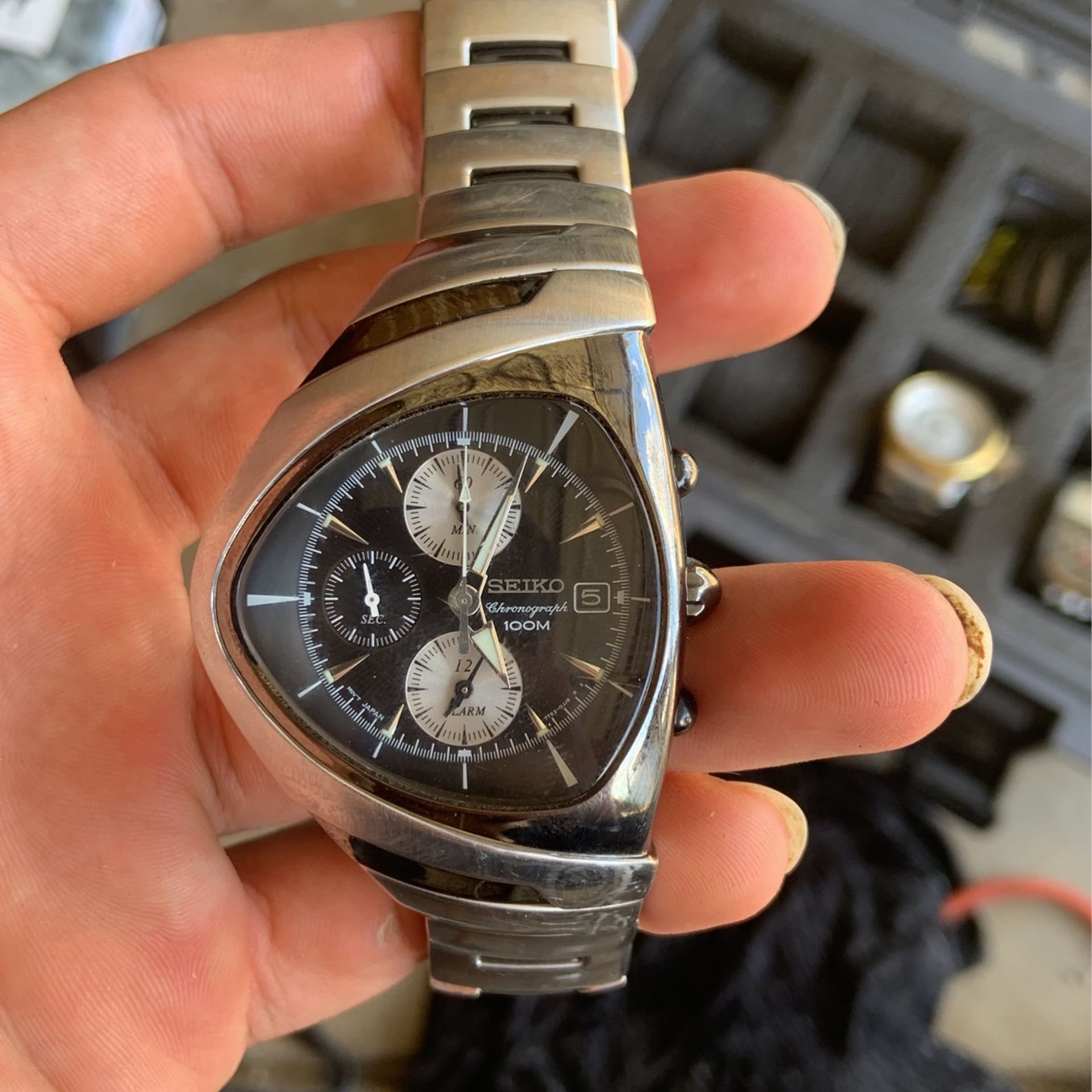 Rare 900$ Seiko chromograph 7T62 0GH0