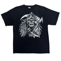 Y2K Grim Reaper T Shirt