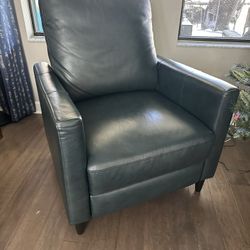 Top Grain Leather Recliner