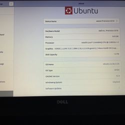 Dell Precision Laptop - Ubuntu
