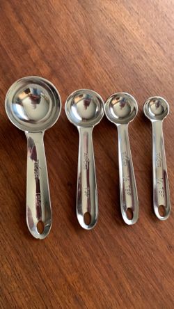 All-Clad measuring spoons.set of (4), stainless steel