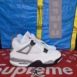 Air Jordan 4 Retro White Cement