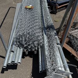 Chain Link Fence & Fence Post