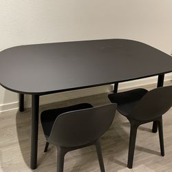 Ikea Dining Table And Two Chairs