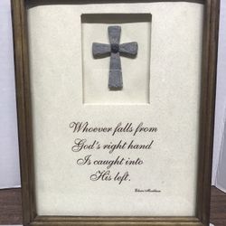 Vintage Framed Cross
