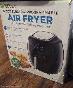 5.8QT Programmable Air Fryer