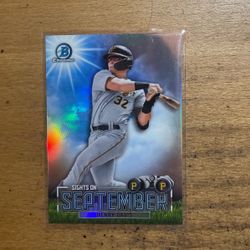 2023 BOWMAN HENRY DAVIS SIGHTS ON SEPTEMBER CARD
