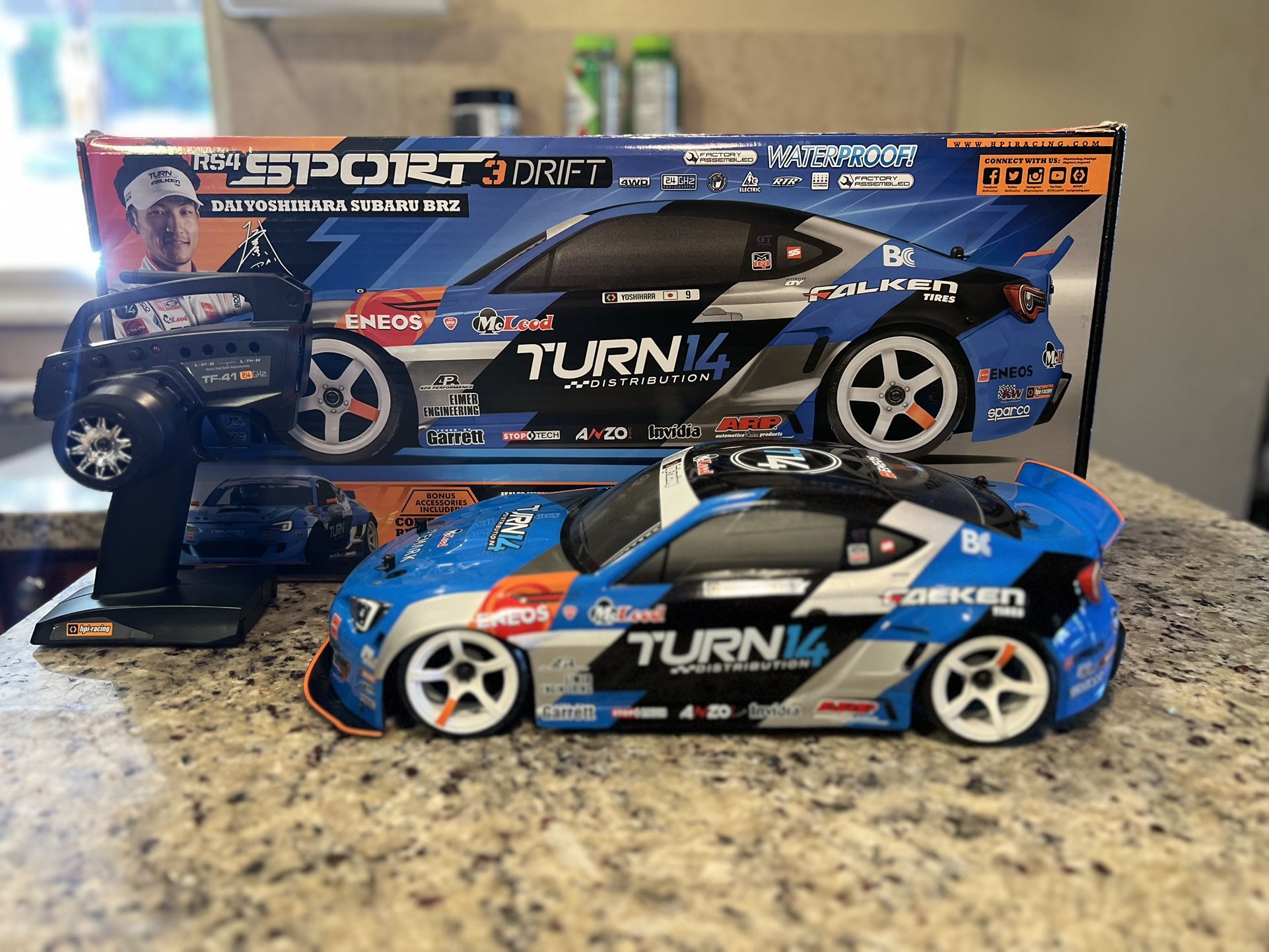 HPI Racing - RS4 Sport 3 Drift Dai Yoshihara Subaru BRZ Assembled