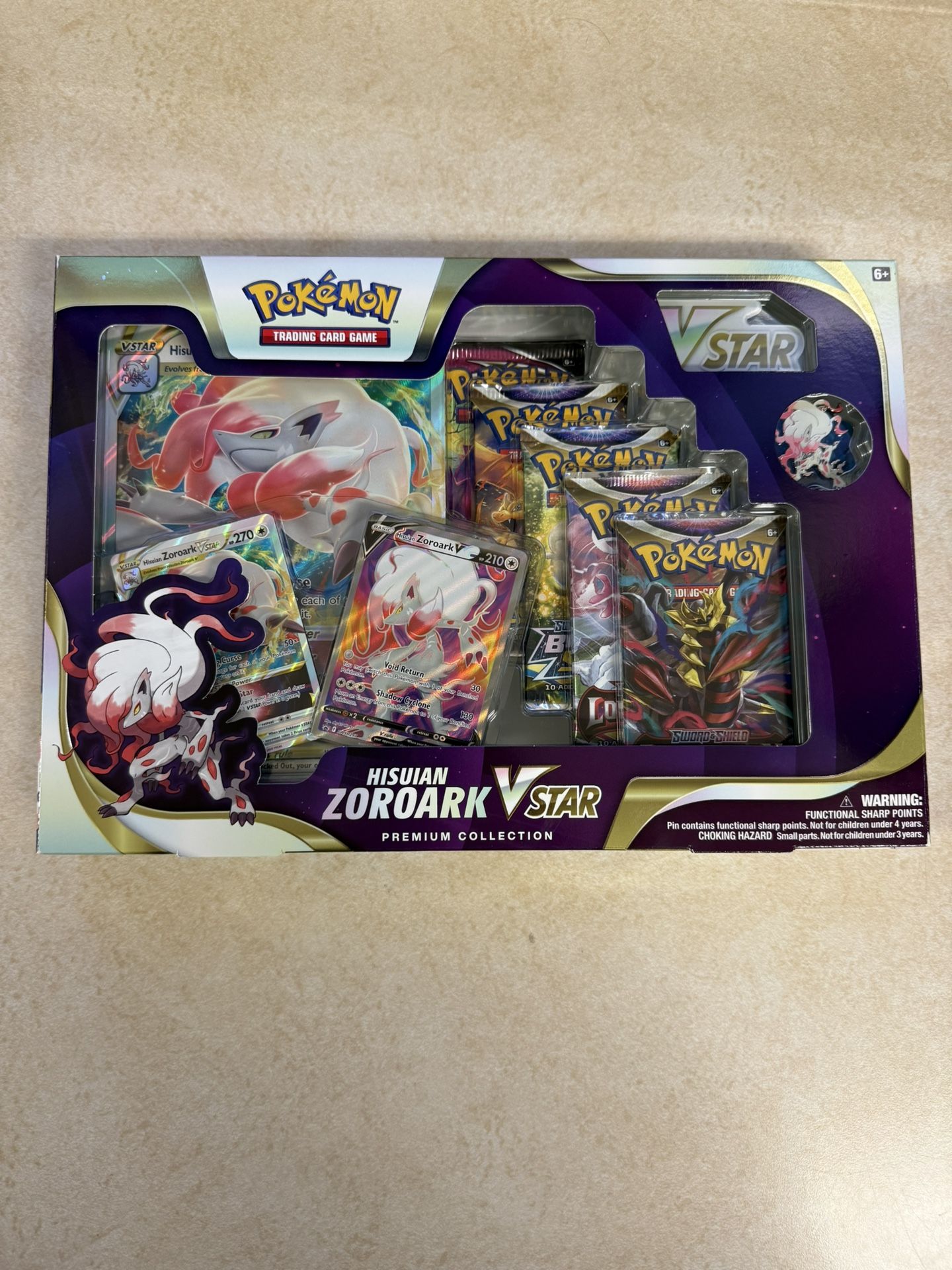 Pokemon Zoroark Vstar Premium Collection
