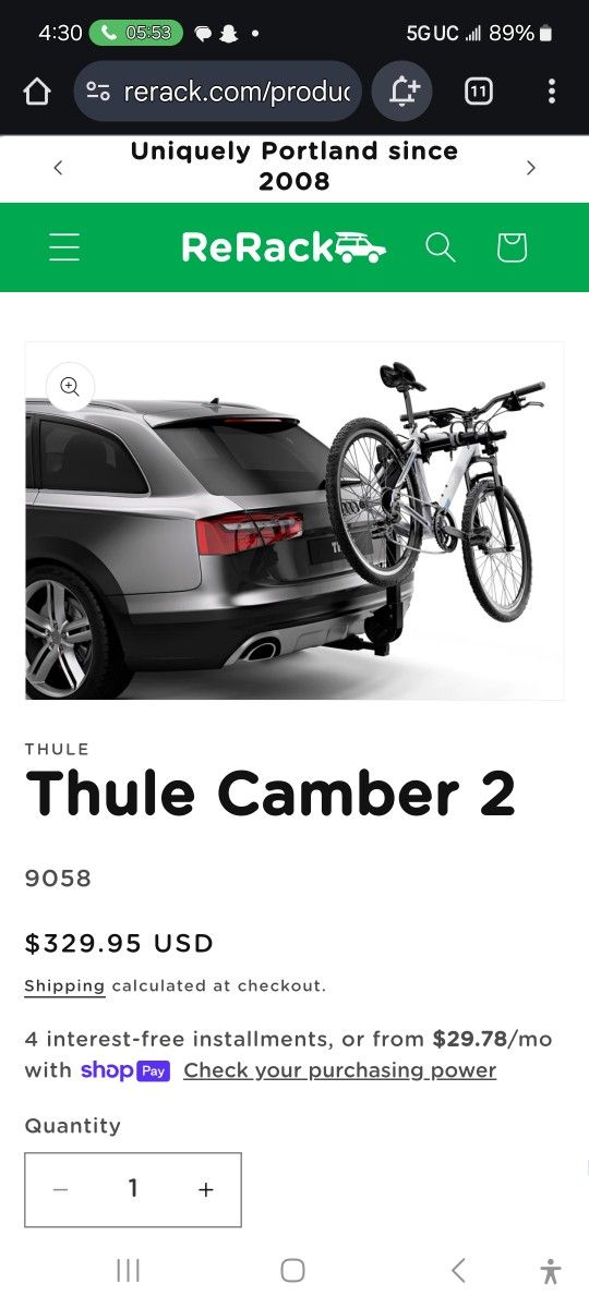 Thule Camber 2
