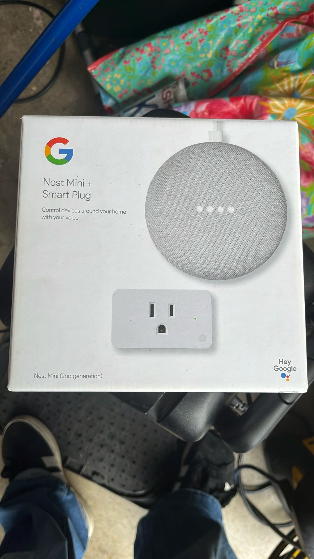 Google Nest Mini+smart Plug