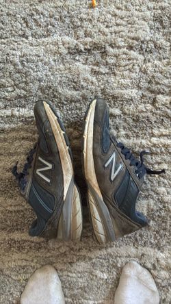 Blue and grey new balances beaters