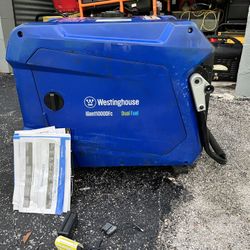 FOR SALE: QUIET “WESTINGHOUSE” iGen11000TFc TRI-FUEL INVERTER GENERATOR – REMOTE START – 48 HOURS