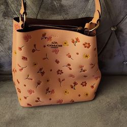 Coach Mystic flowers handbag