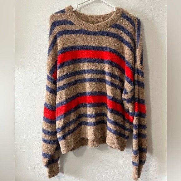 Aerie Knit Fleece Sweater
