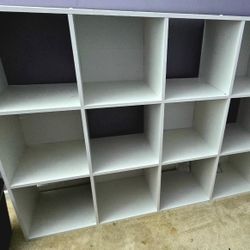 12 Cube Book Shelf 