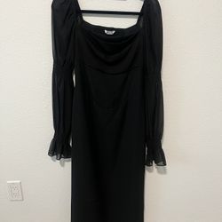 Lichi Black Dress Size Small