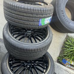 New Rims And New Tires 5 X112 20x10 With 275-35-20 Tires $750