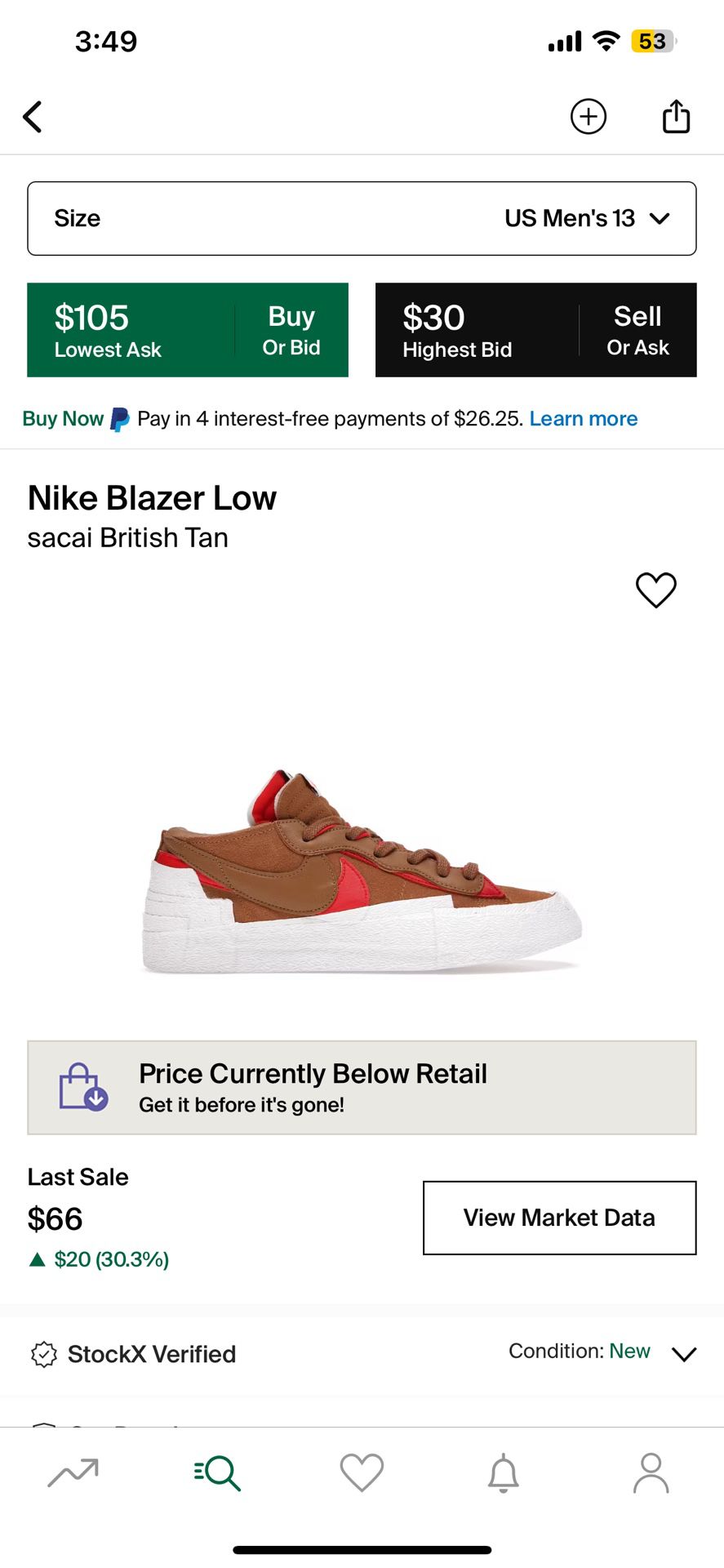 Nike Sacci Blazer Low