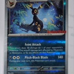 FS / NFT - POKEMON SEALED -  UMBREON GAMESTOP PROMO STAMPED RARE #130
