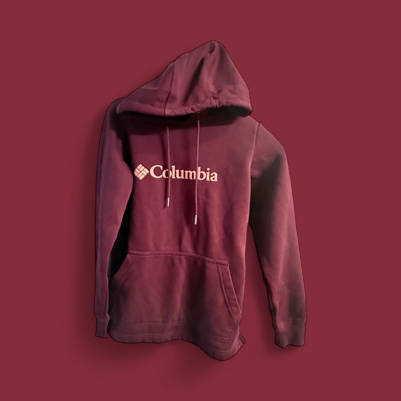 Women’s XS maroon Columbia pullover hoodie