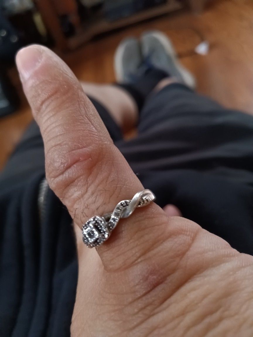 Wedding Ring Real Diamonds Size 7 Form Zales Long Beach
