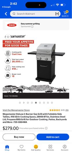 Grill gas 2 burner
