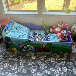 Mickey And Friends, Toddler Bed